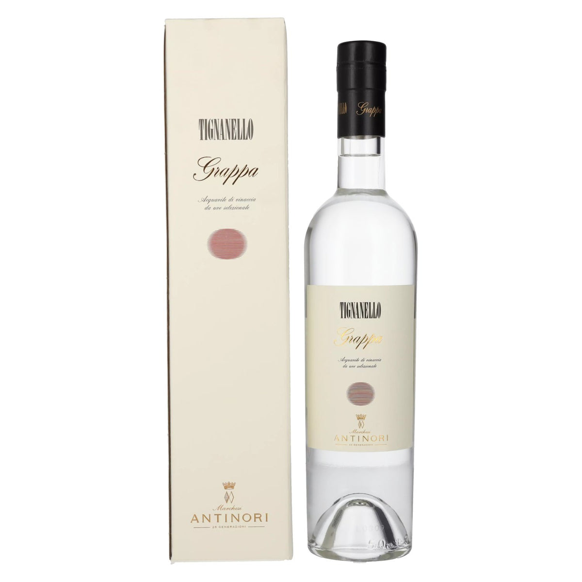 Antinori Grappa Tignanello 42% Vol. 0,5l in gift box