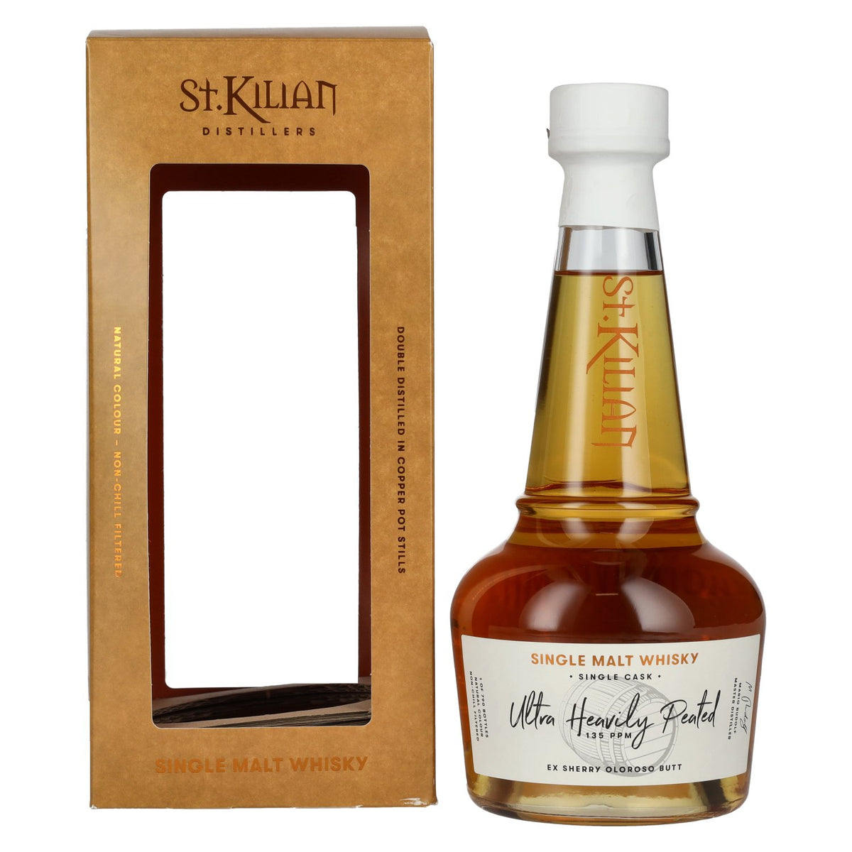 St. Kilian ULTRA HEAVILY PEATED Single Malt Whisky 59,7% Vol. 0,7l in gift box
