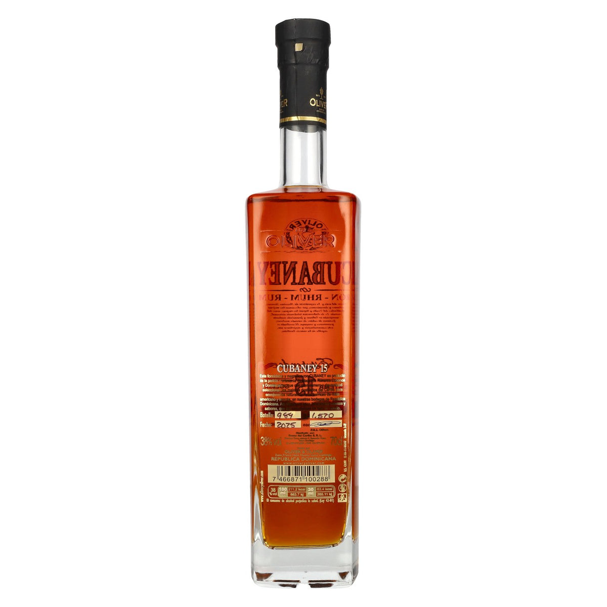 Ron Cubaney ESTUPENDO 15 Sistema Solera 38 % vol. 0,7 l