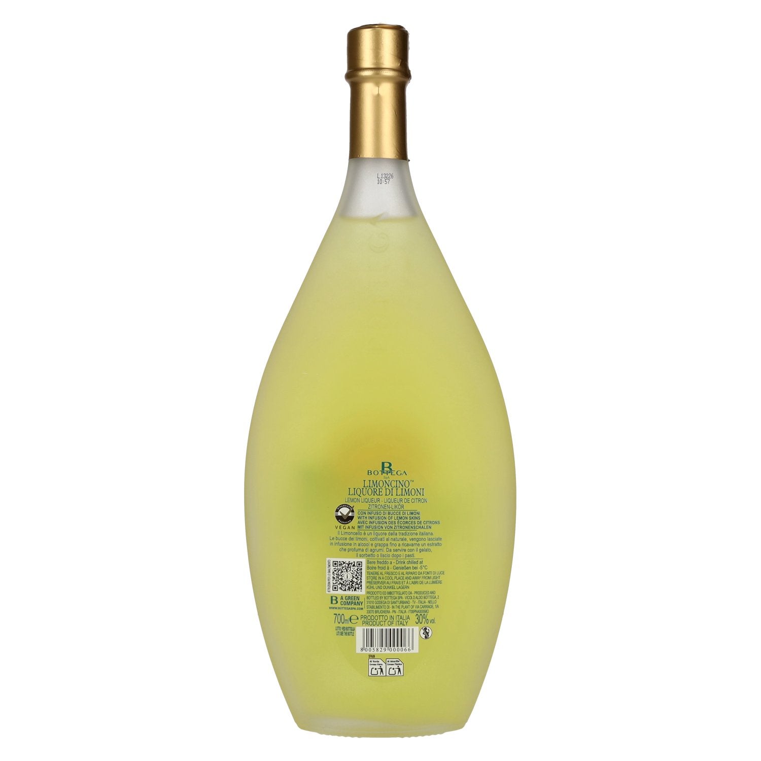 Bottega LIMONCINO Limoncello Liqueur 30% Vol. 0,7l