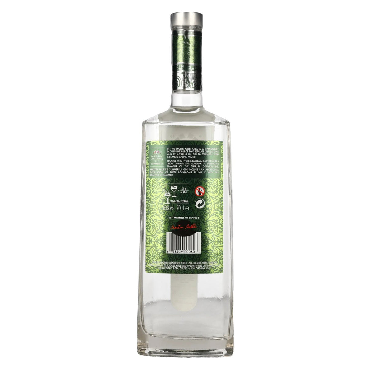 Martin Miller's SUMMERFUL Gin 40% Vol. 0,7l