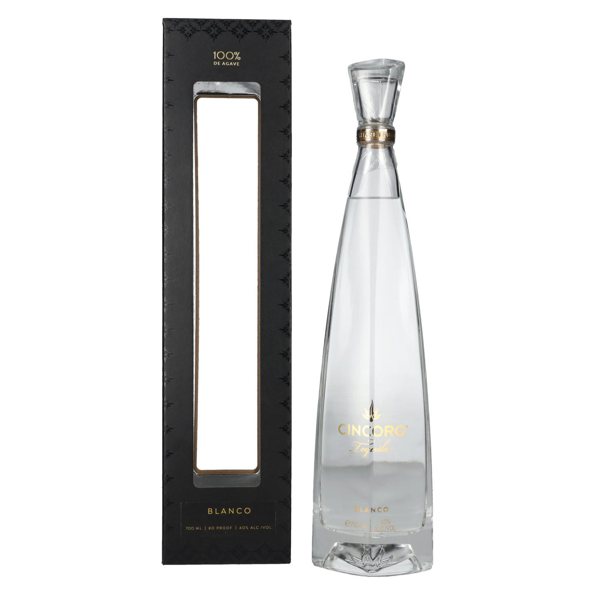 Cincoro Tequila Blanco 40% Vol. 0,7l in Geschenkbox