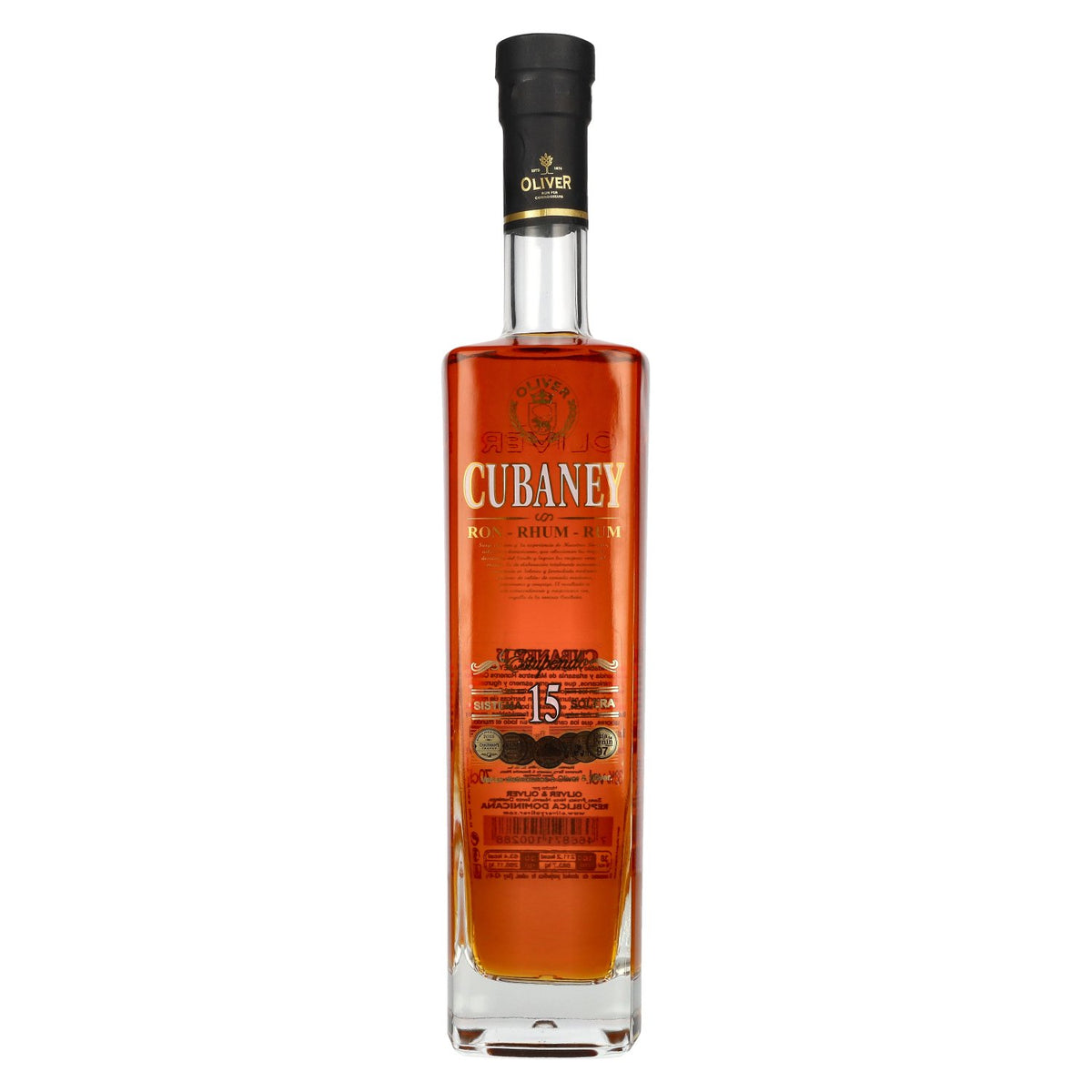 Ron Cubaney ESTUPENDO 15 Sistema Solera 38 % vol. 0,7 l