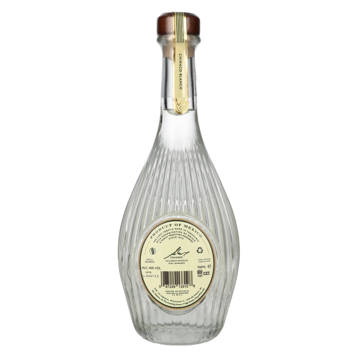 Chinaco BLANCO Tequila 100% Puro Agave Azul 40% Vol. 0,7l