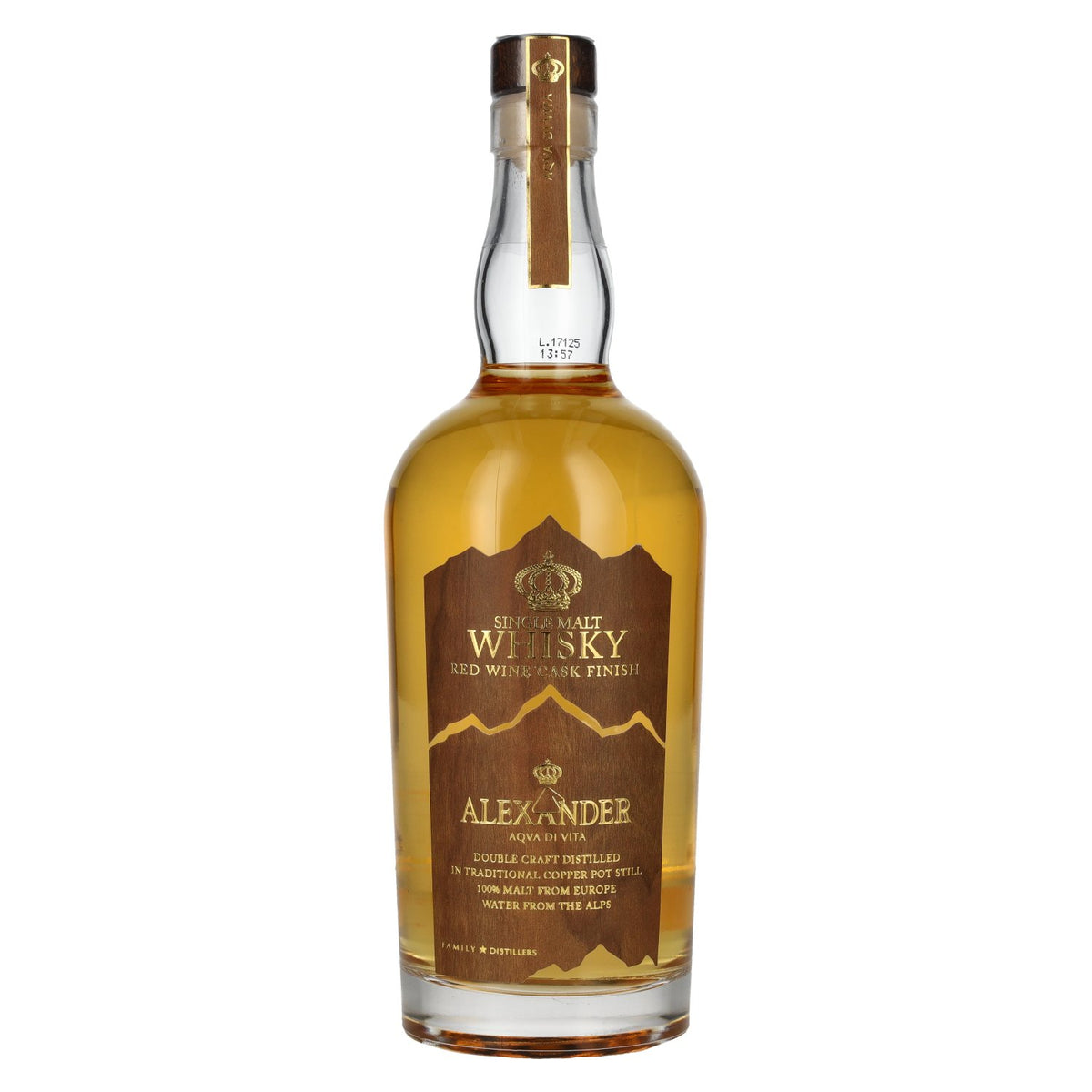 Bottega ALEXANDER Aqva Di Vita Red Wine Cask Finish Single Malt Whisky 40% vol. 0.7 l