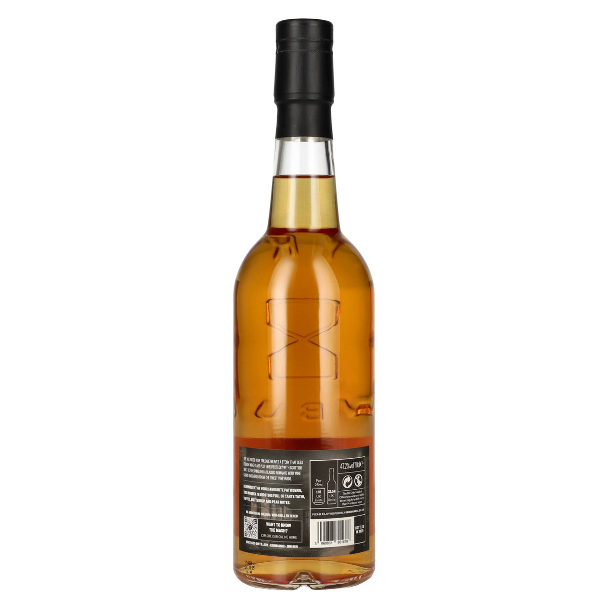 Holyrood Distillery NOIR Premier Cru Yeast Single Malt Scotch Whisky 47.2% ABV 0.7l