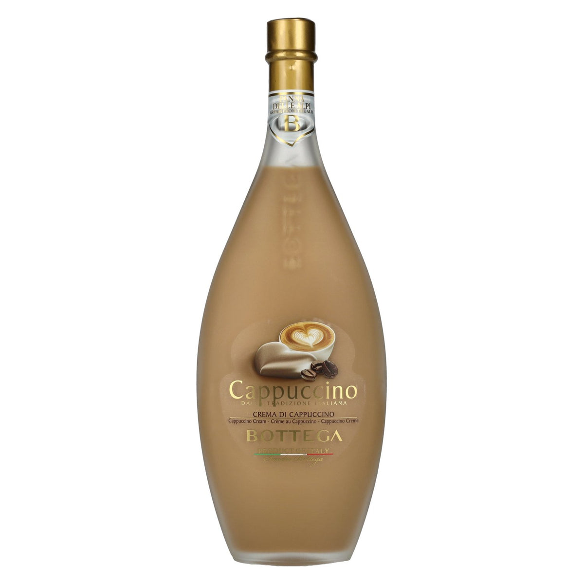 Bottega Crema di CAPPUCCINO Liqueur de crème 15% vol. 0,5l