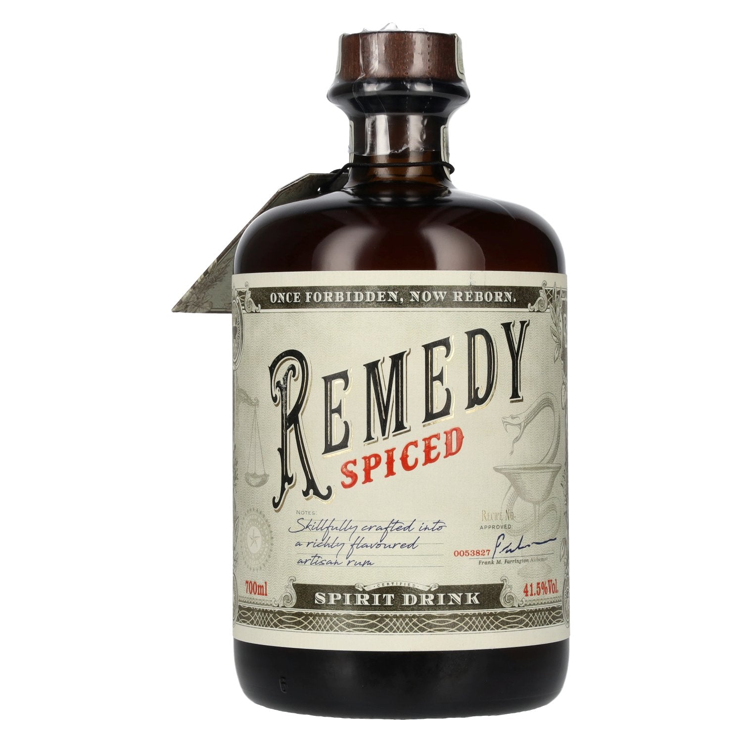 Remedy Spiced Spirit Drink 41,5% Vol. 0,7l