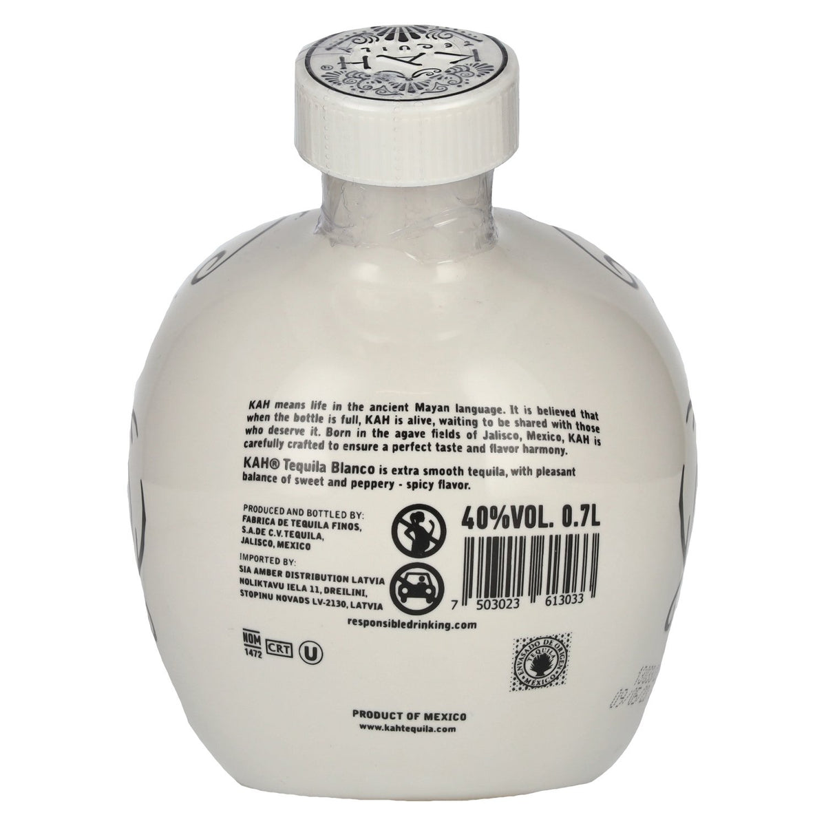 Kah Tequila Blanco 40% Vol. 0,7l