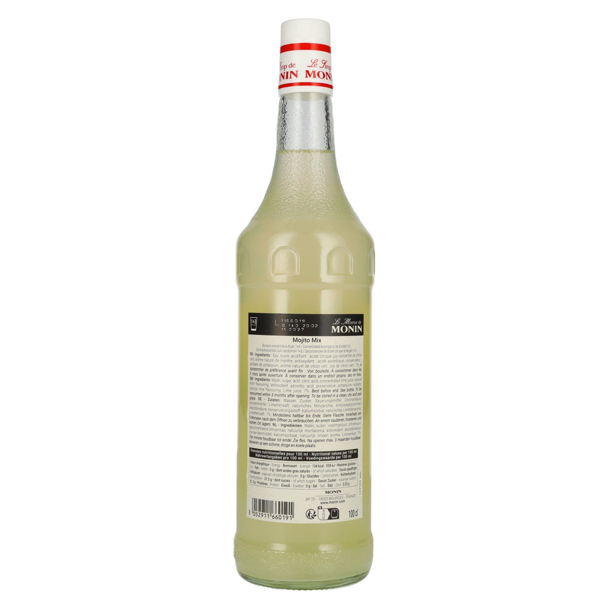 Monin MOJITO MIX Cocktail Mixer 1l