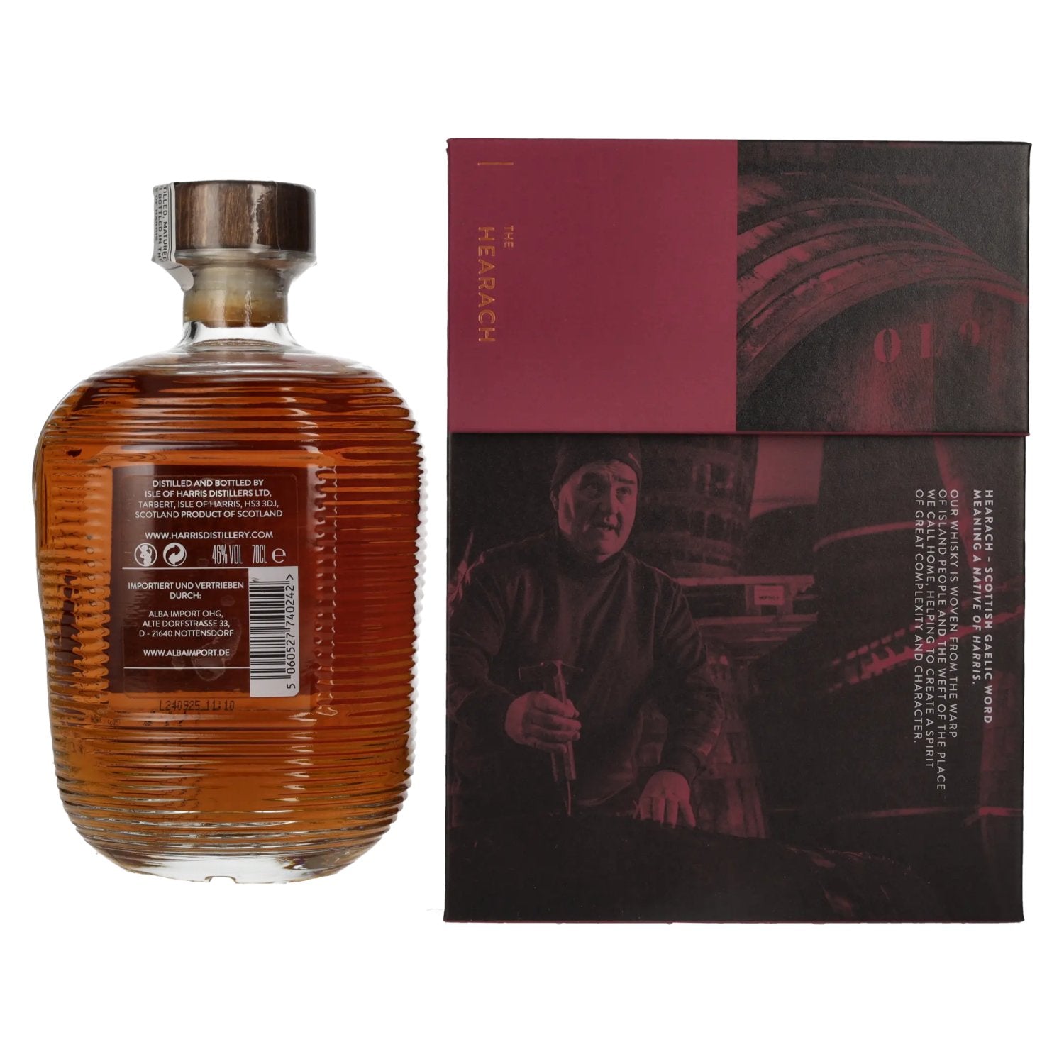 The Hearach Isle of Harris First Fill Oloroso Cask Single Malt Scotch Whisky 46% Vol. 0,7l in Geschenkbox