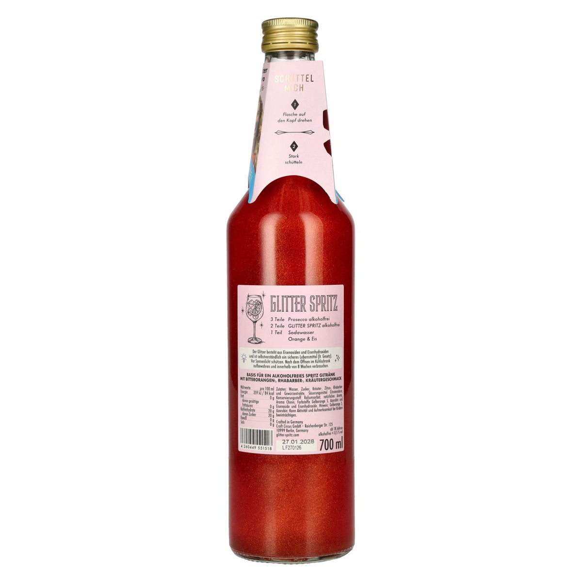 Glitter Spritz Aperitivo non-alcoholic 0.7l