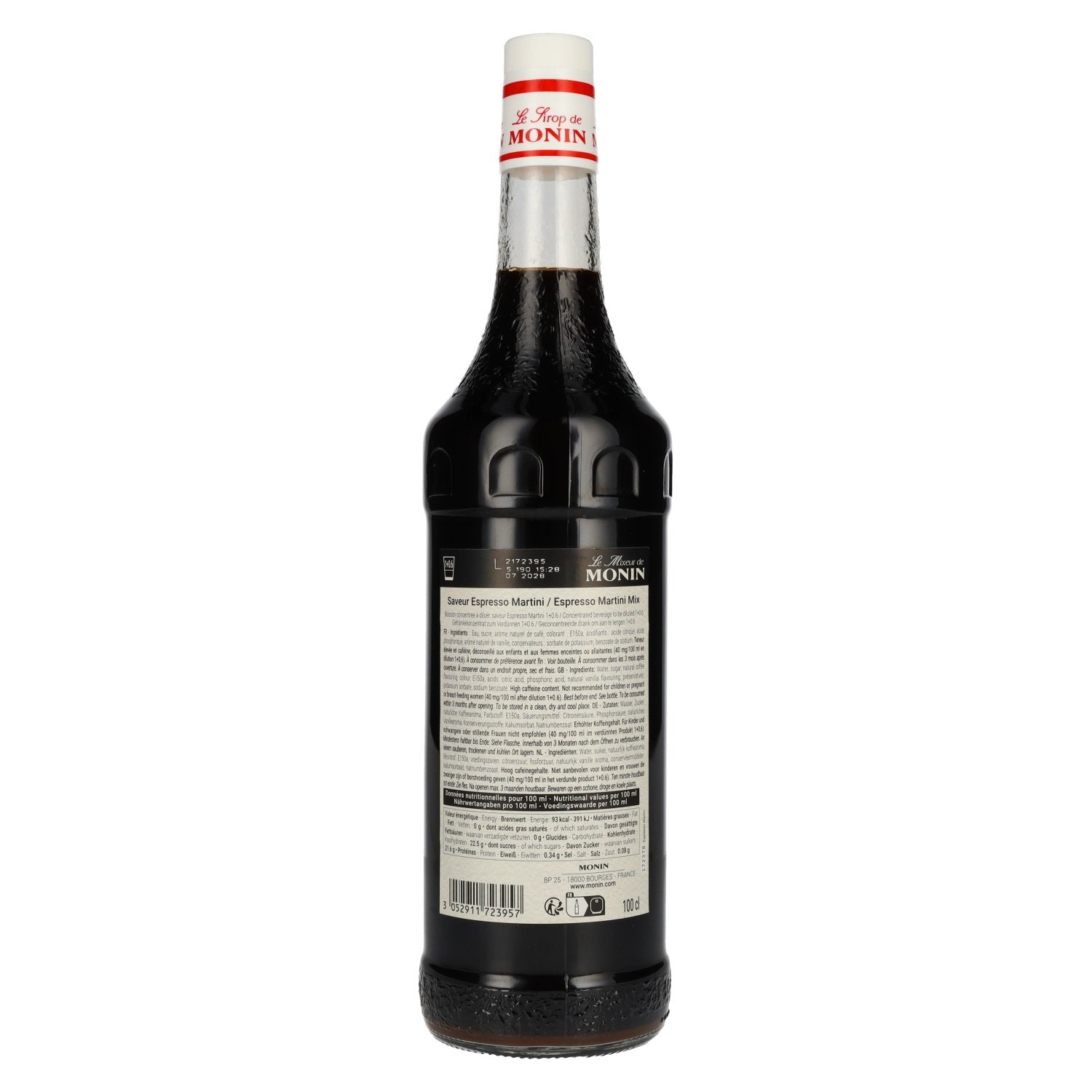 Le Mixeur de Monin ESPRESSO MARTINI MIX Mixeur à cocktails 1 l