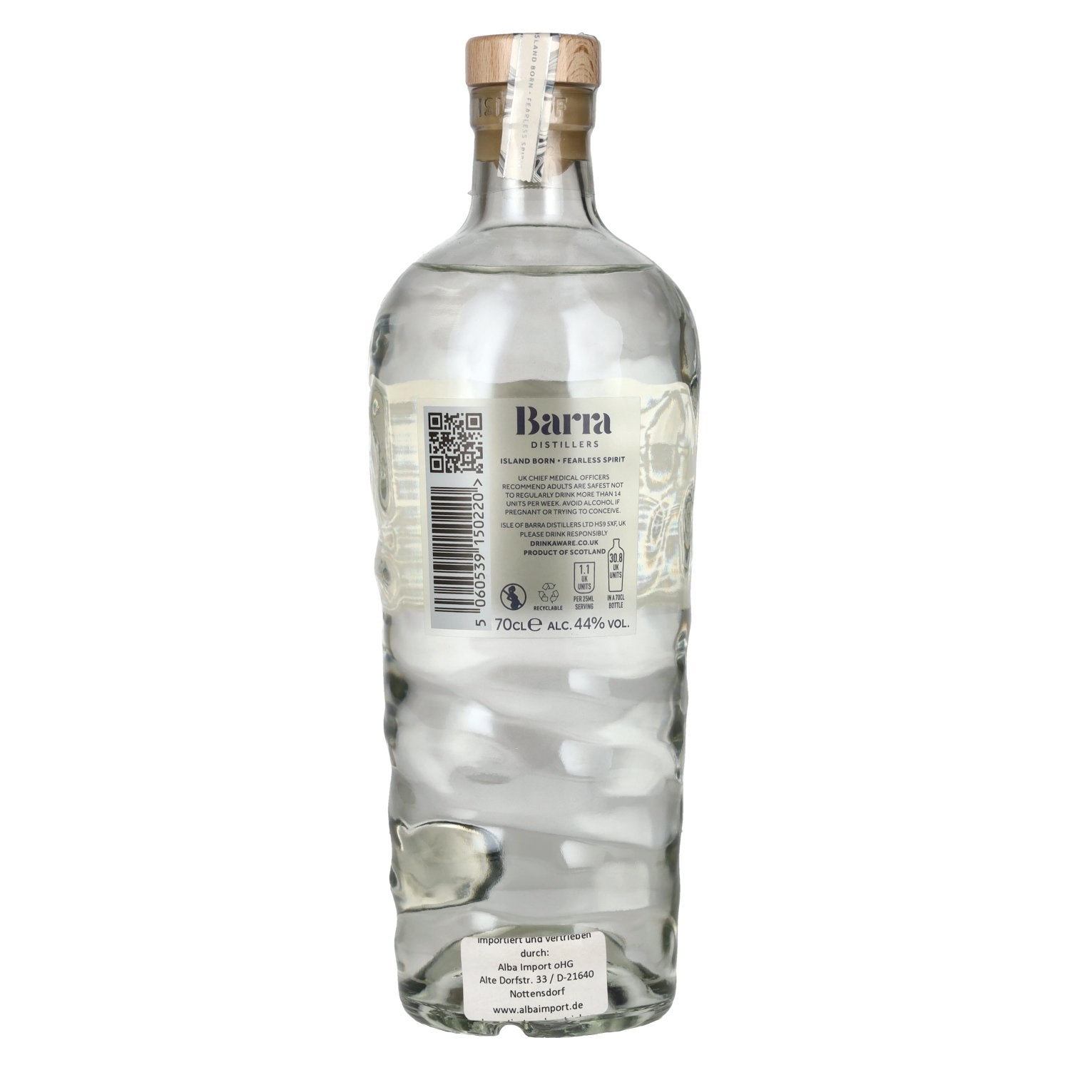 Barra Hebridean Vodka 44% Vol. 0,7l