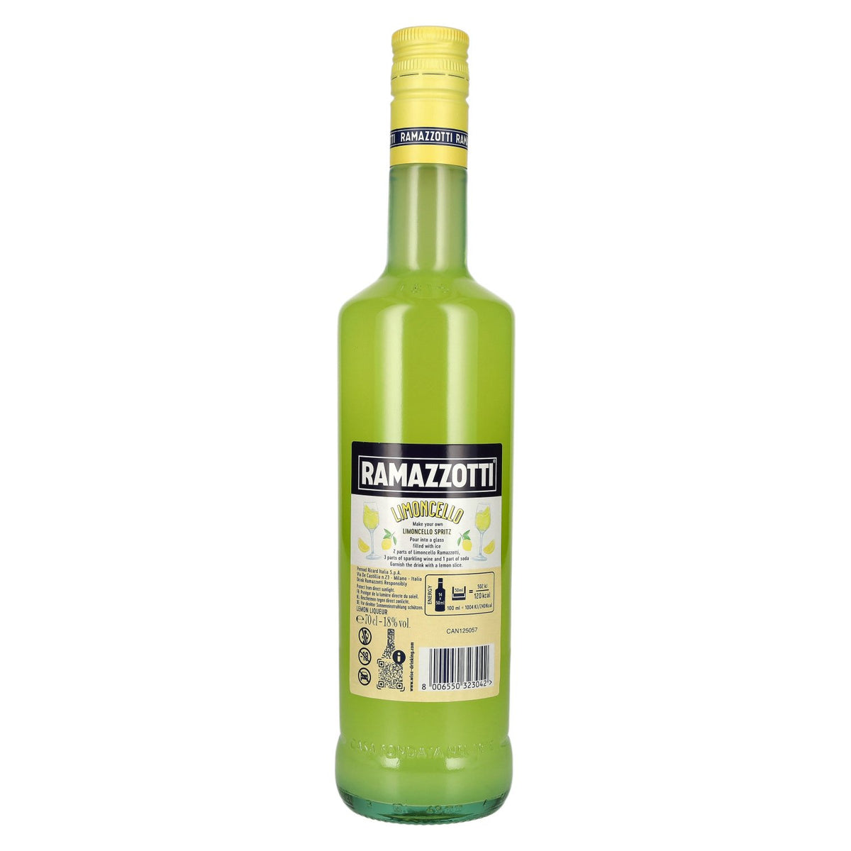 Ramazzotti Limoncello 18 % vol. 0,7 l