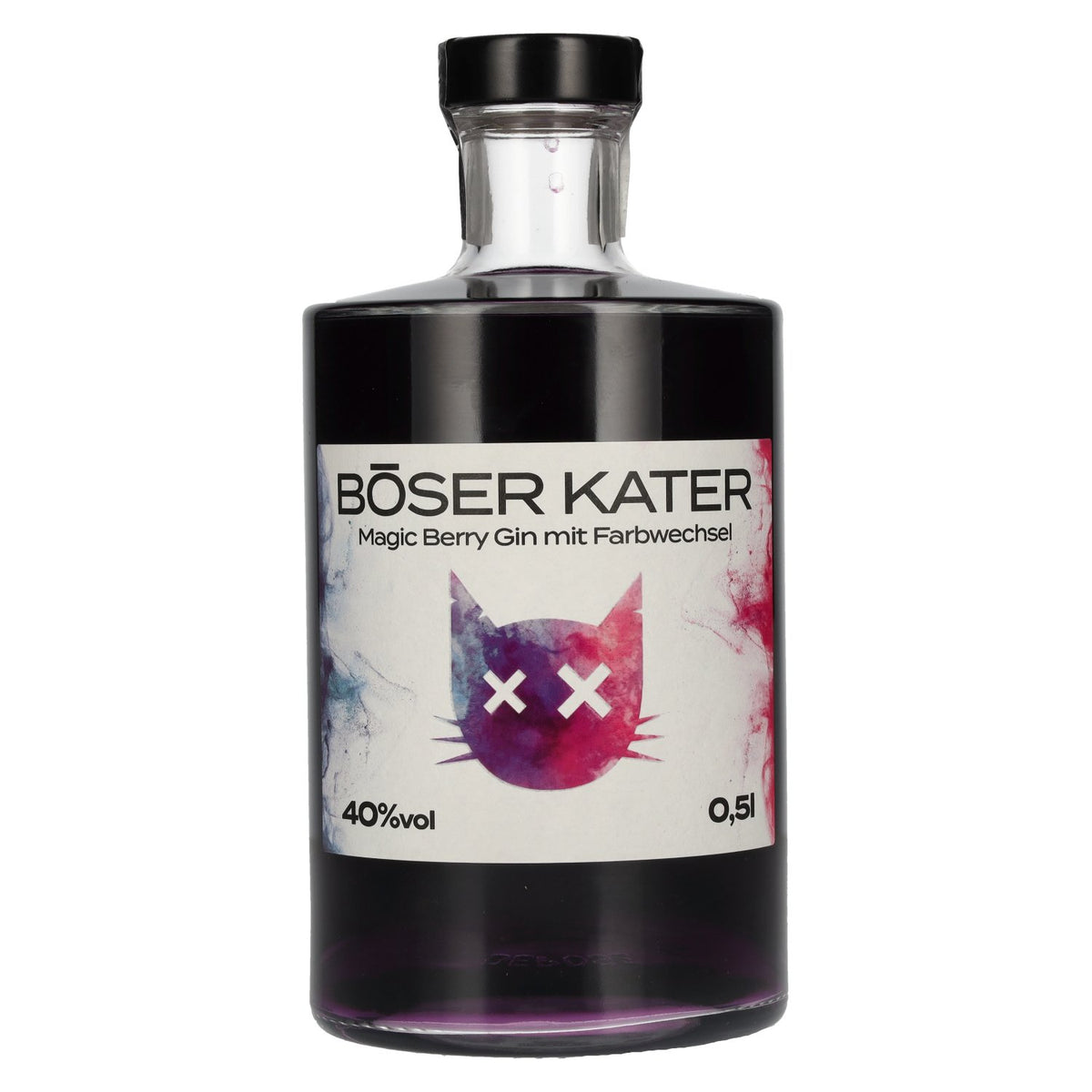 Böser Kater Magic Berry Gin 40% ABV 0.5l