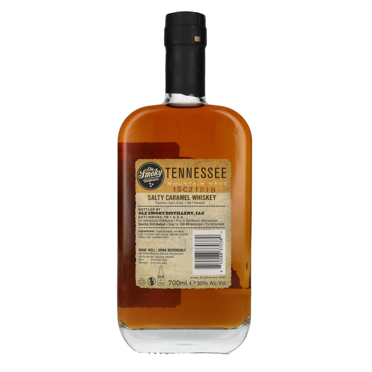 Ole Smoky Tennessee SALTED CARAMEL Whiskey 30% Vol. 0,7l
