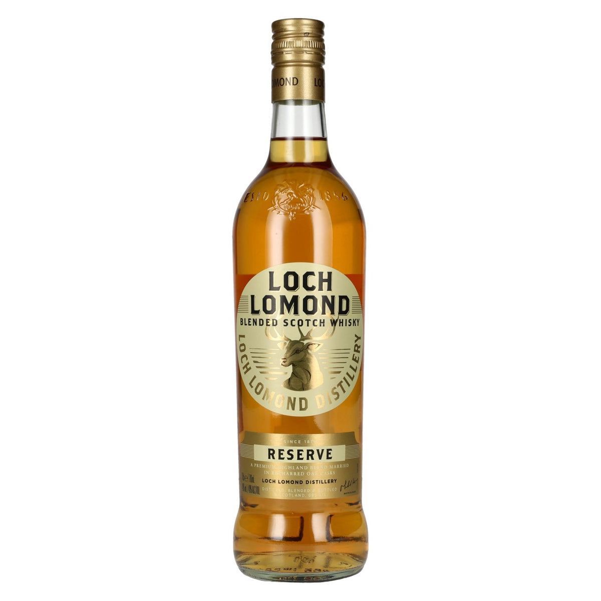 Loch Lomond RESERVE, whisky écossais assemblé, 40 % vol., 0,7 l