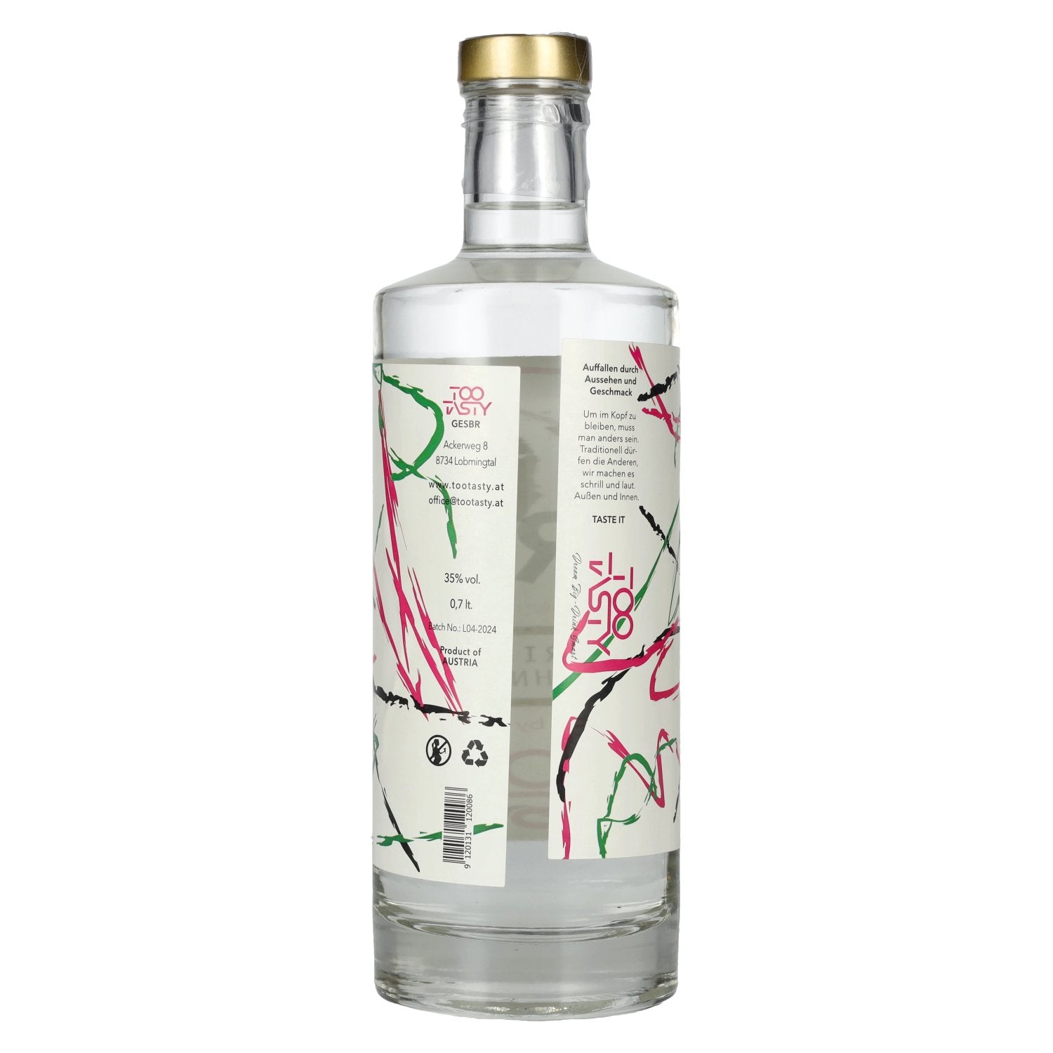 Too Tasty MARILLN eau de vie d'abricots 35% vol. 0,7l