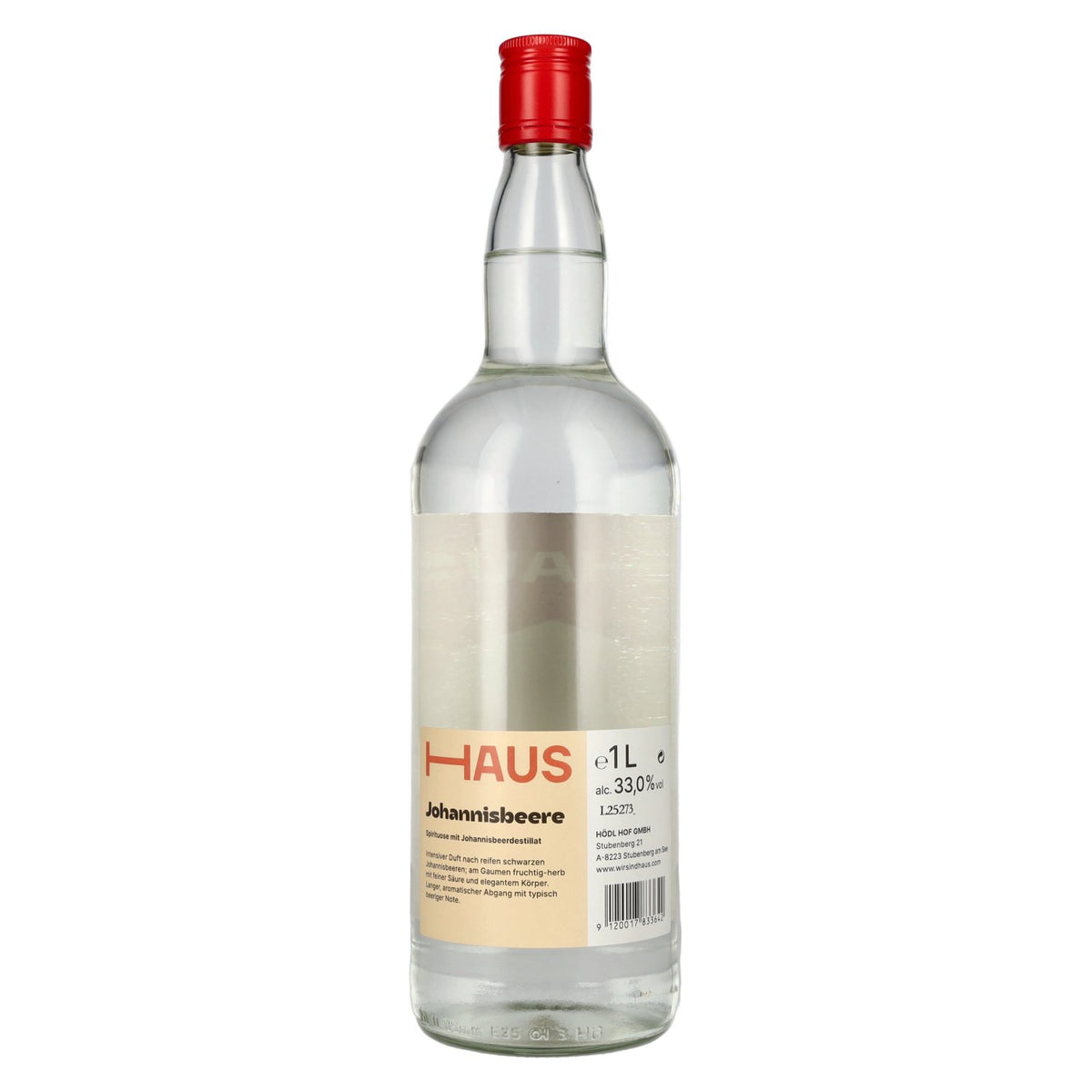 Hödl Hof HAUS JOHANNISBEERE Spirituose 33% Vol. 1l