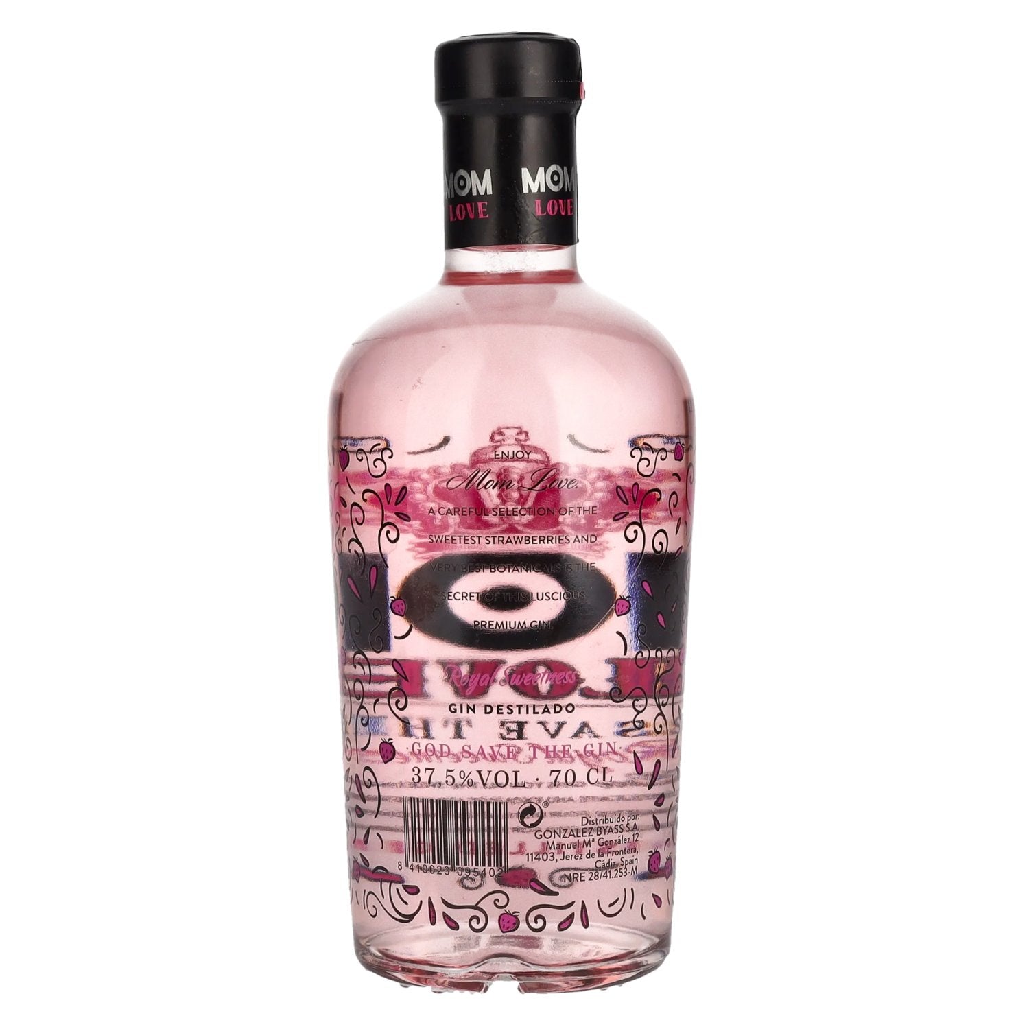 Mom LOVE God Save The Gin Distilled Gin 37,5% Vol. 0,7l