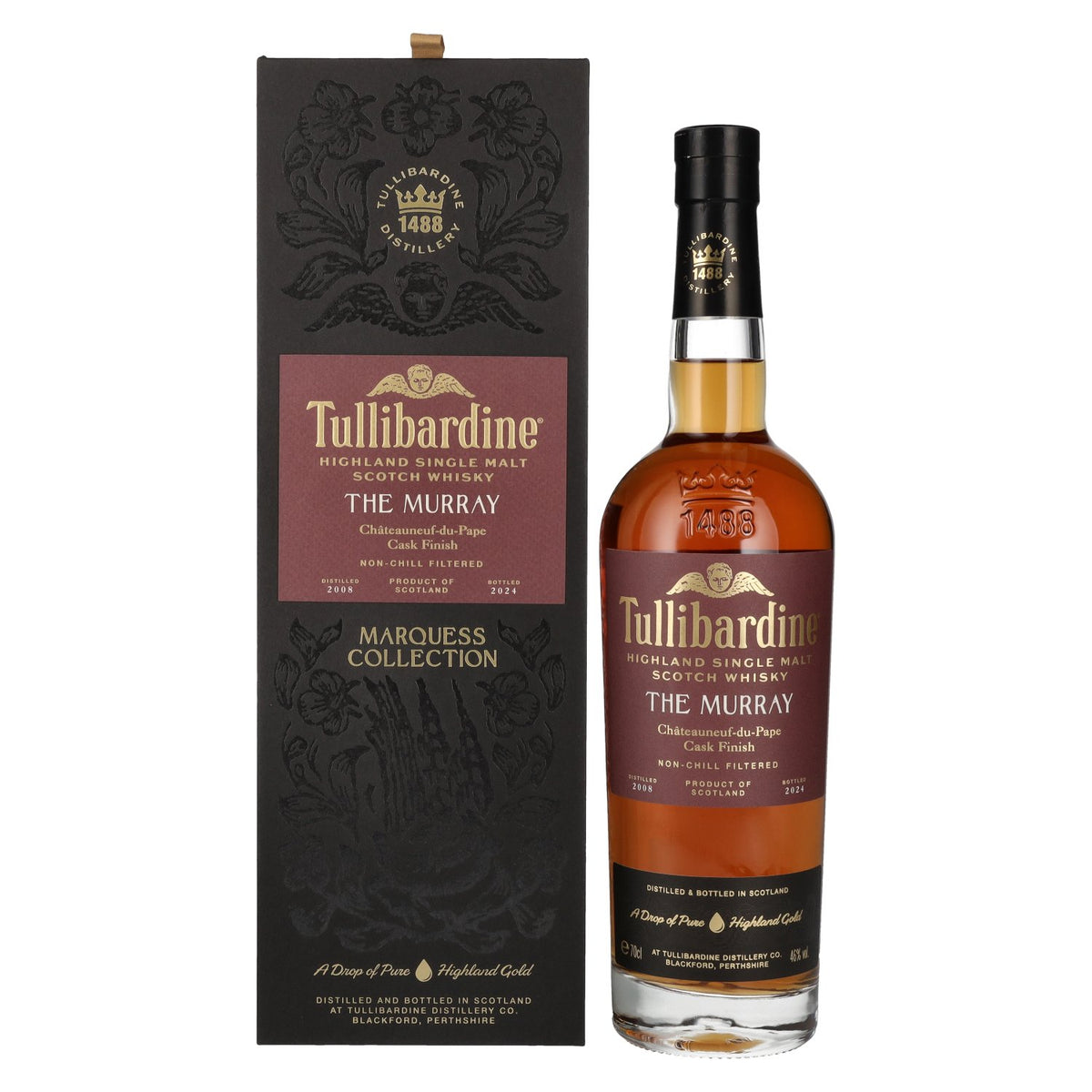 Tullibardine THE MURRAY The Marquess Collection Châteauneuf-du-Pape Finish 2008 46% Vol. 0,7l in gift box