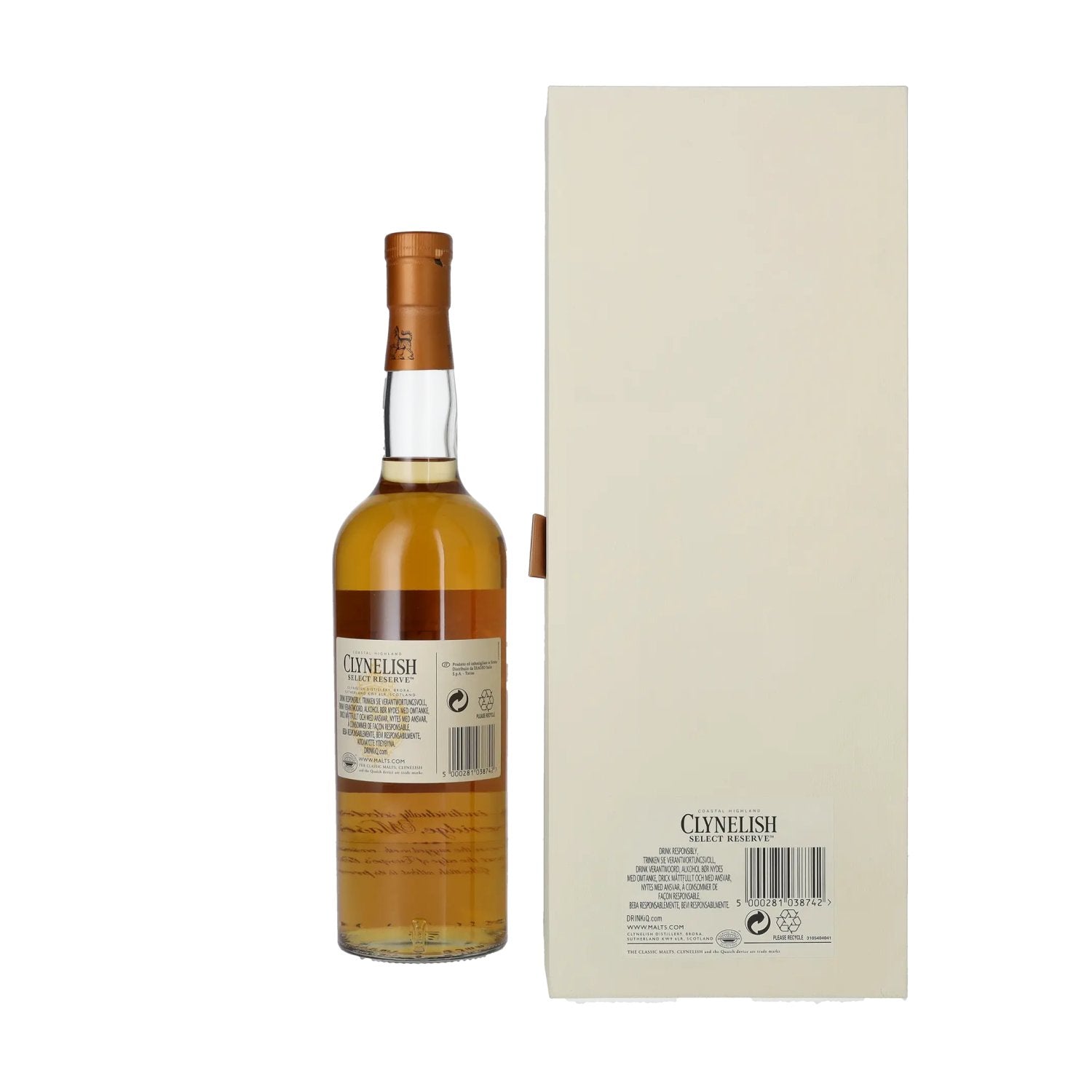 Clynelish Select Reserve Natural Cask Strength 54,9% Vol. 0,7l in gift box