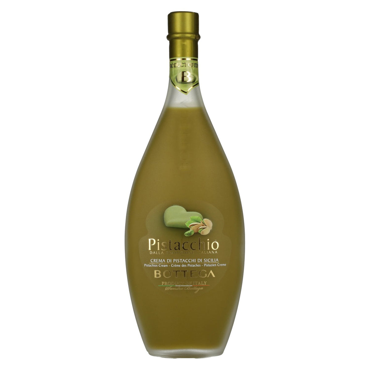 Bottega Crema di PISTACCHIO Liqueur de crème 17% vol. 0,5l