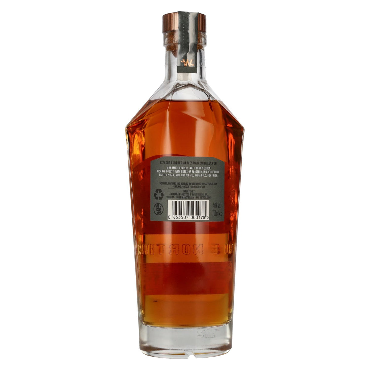 Westward Whiskey Single Malt américain Stout Cask 46% vol. 0,7l