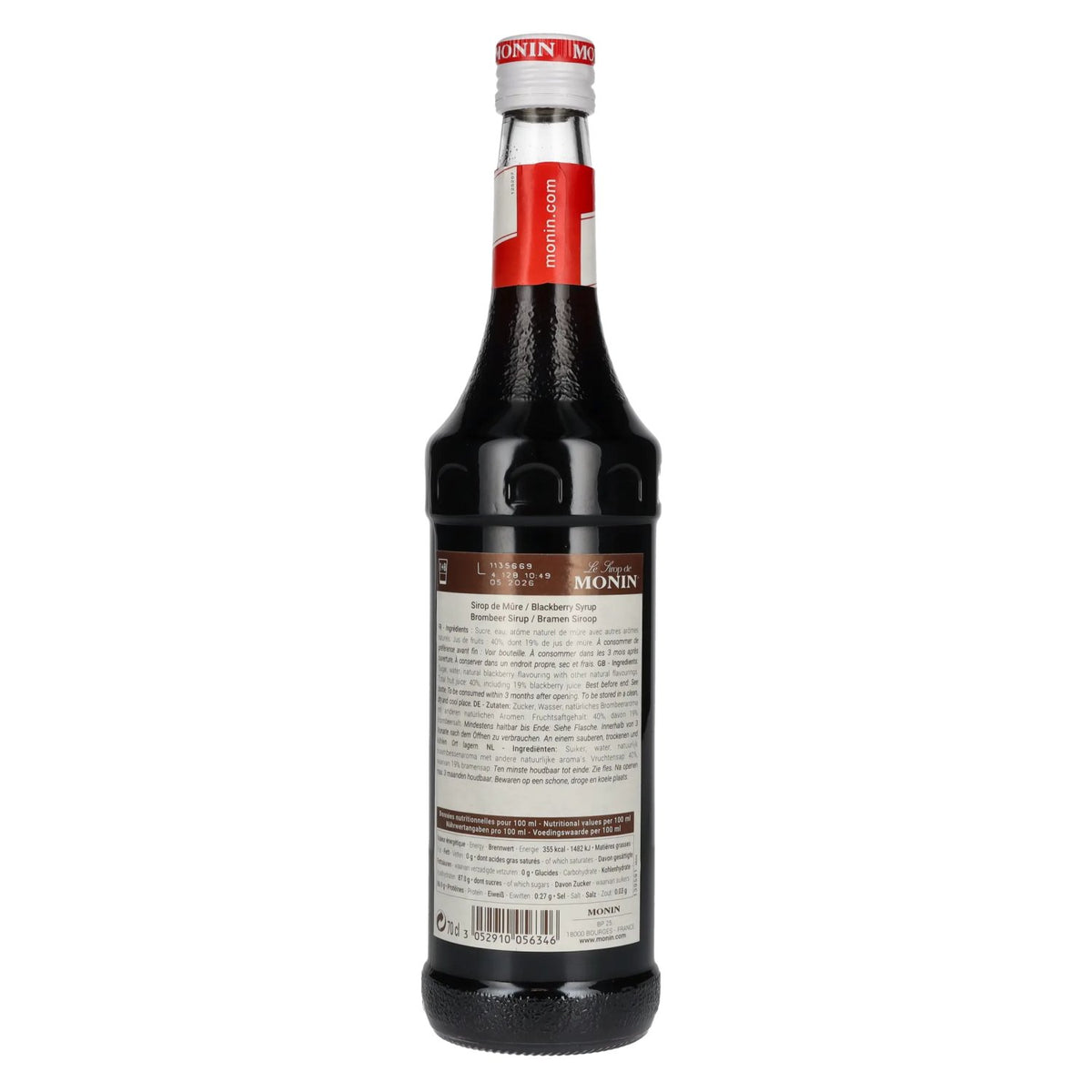 Le Sirop de Monin BROMBEERE 0,7l